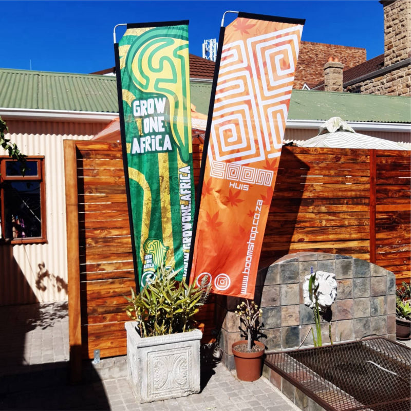 Grow One Africa — telescopic banners