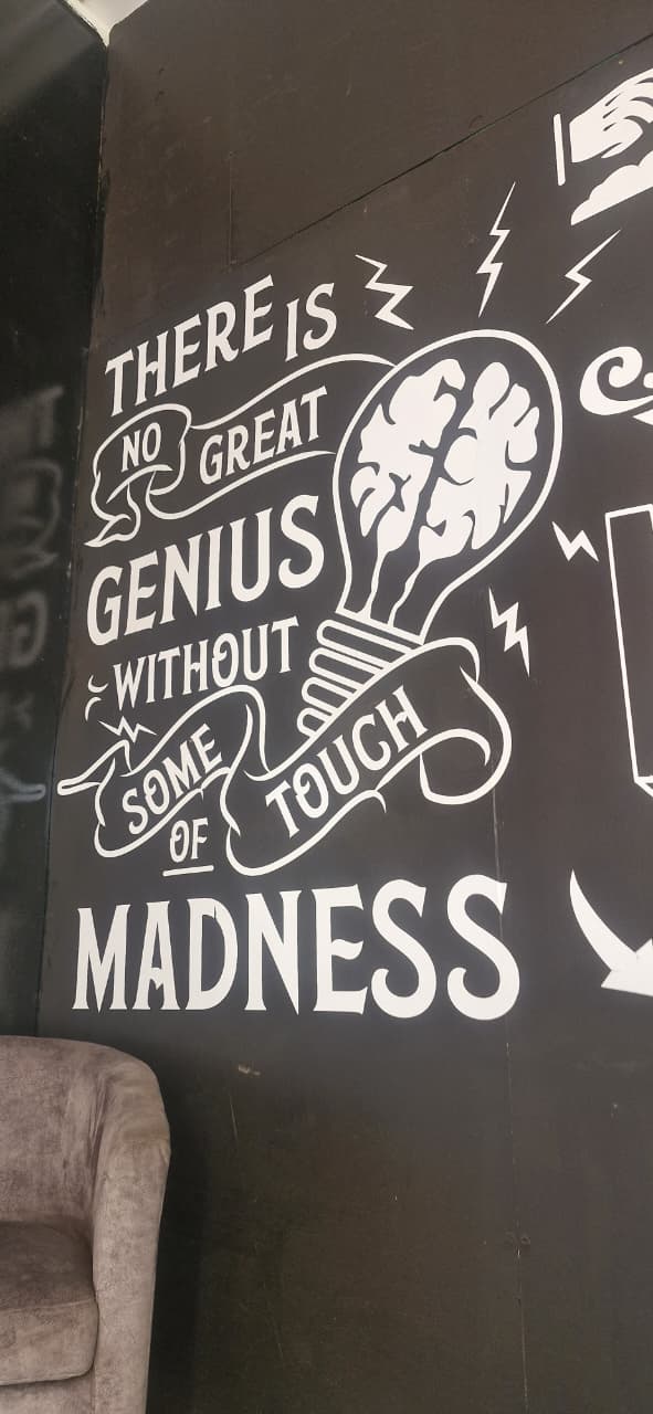 Our office signage by Creative Block